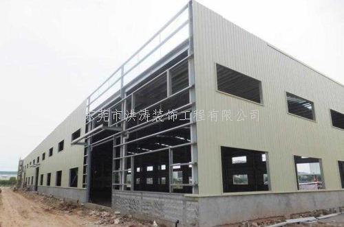 宁国钢结构厂房施工中的防护保护措施